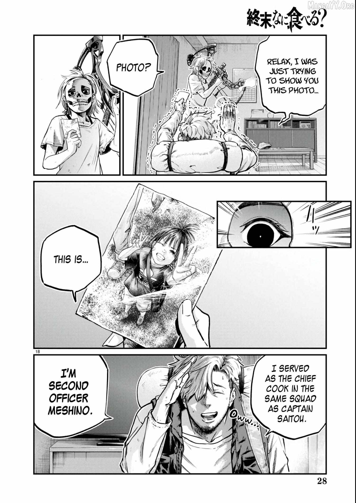 Shuumatsu, Nani Taberu? Chapter 1 page 21 - 
