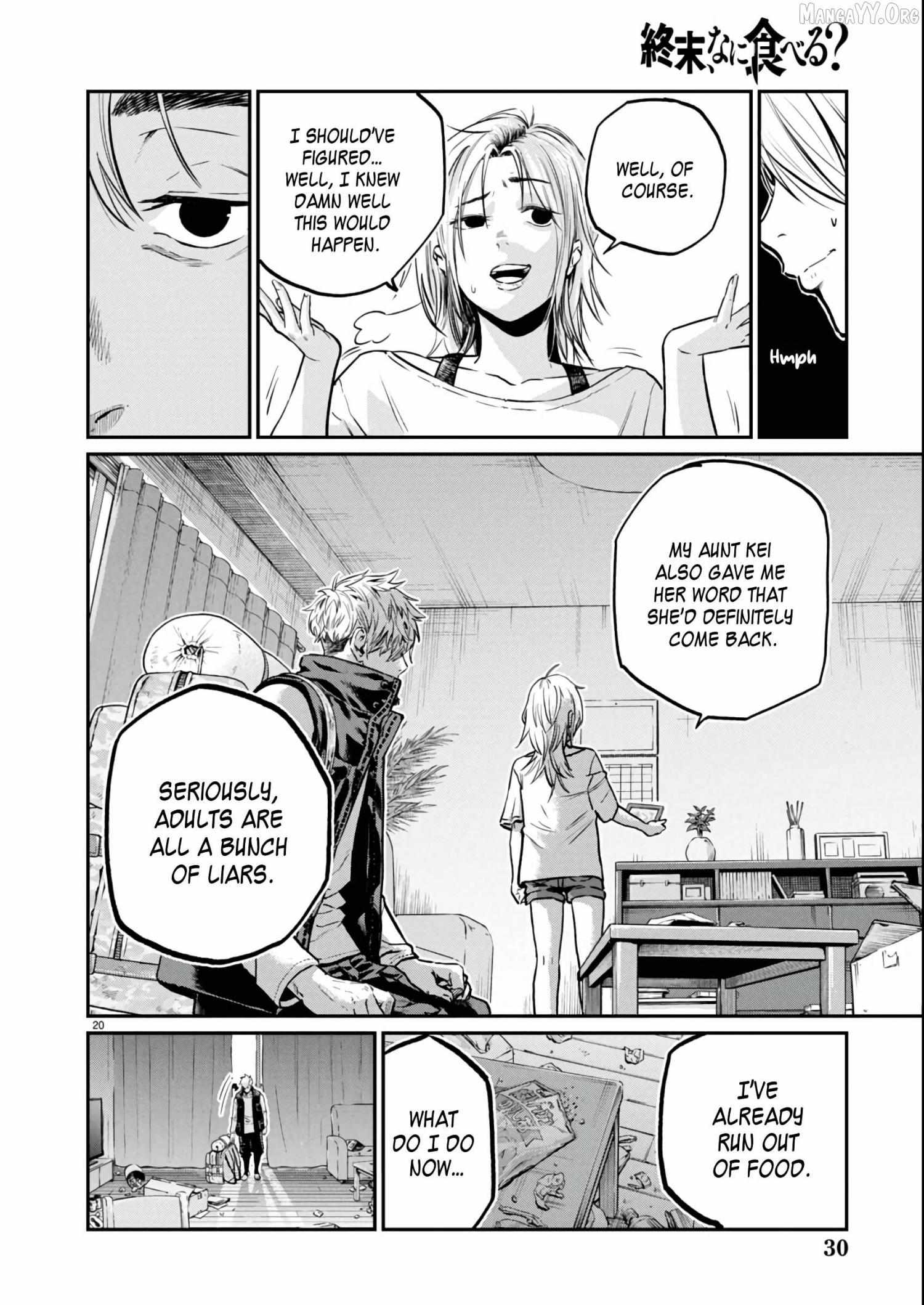 Shuumatsu, Nani Taberu? Chapter 1 page 23 - 