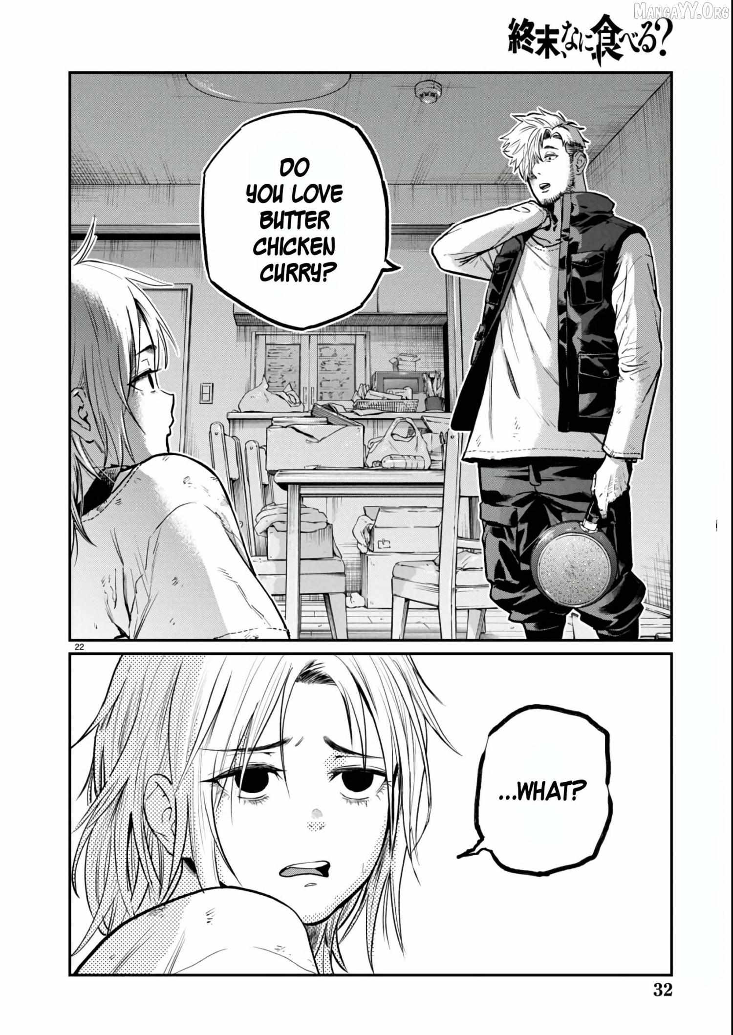 Shuumatsu, Nani Taberu? Chapter 1 page 25 - 