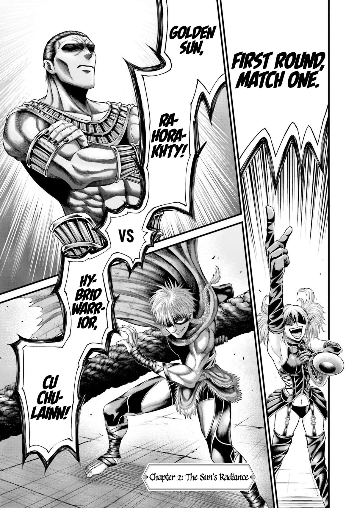 Shuumatsu no Valkyrie Kinden - Kamigami no Apocalypse Chapter 2 page 1 - 