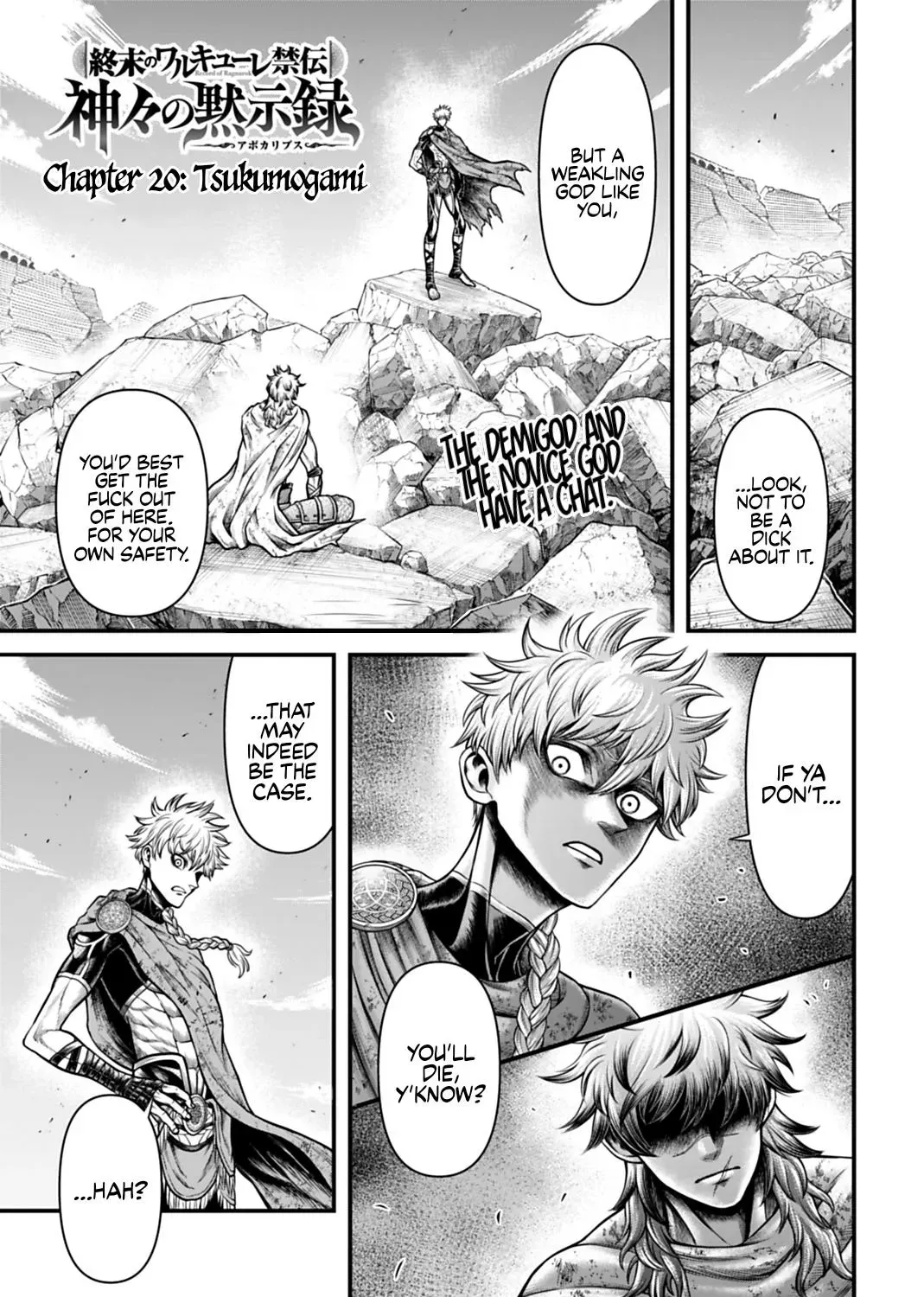 Shuumatsu no Valkyrie Kinden - Kamigami no Apocalypse Chapter 20 page 1 - 