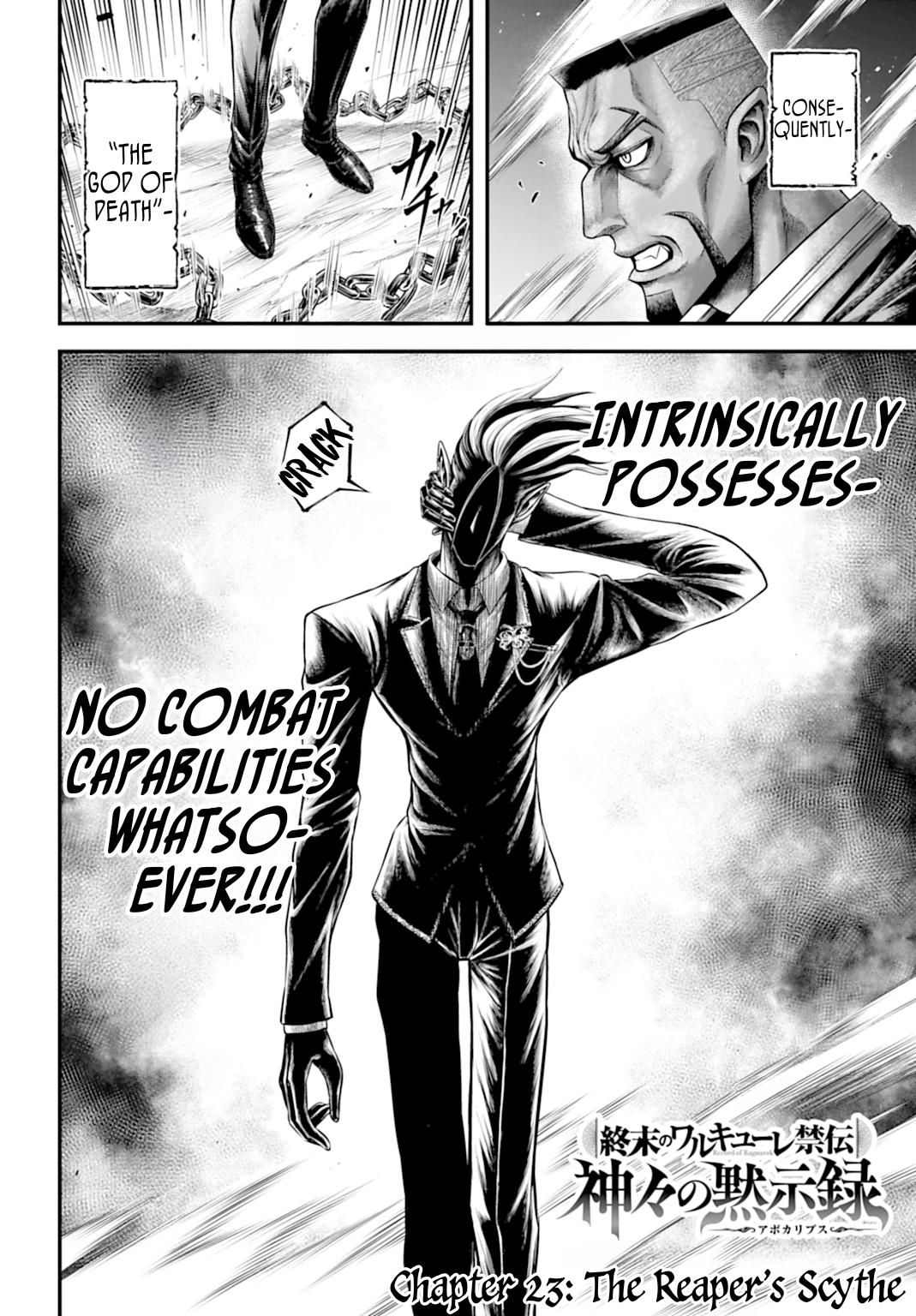 Shuumatsu no Valkyrie Kinden - Kamigami no Apocalypse Chapter 23 page 3 - 