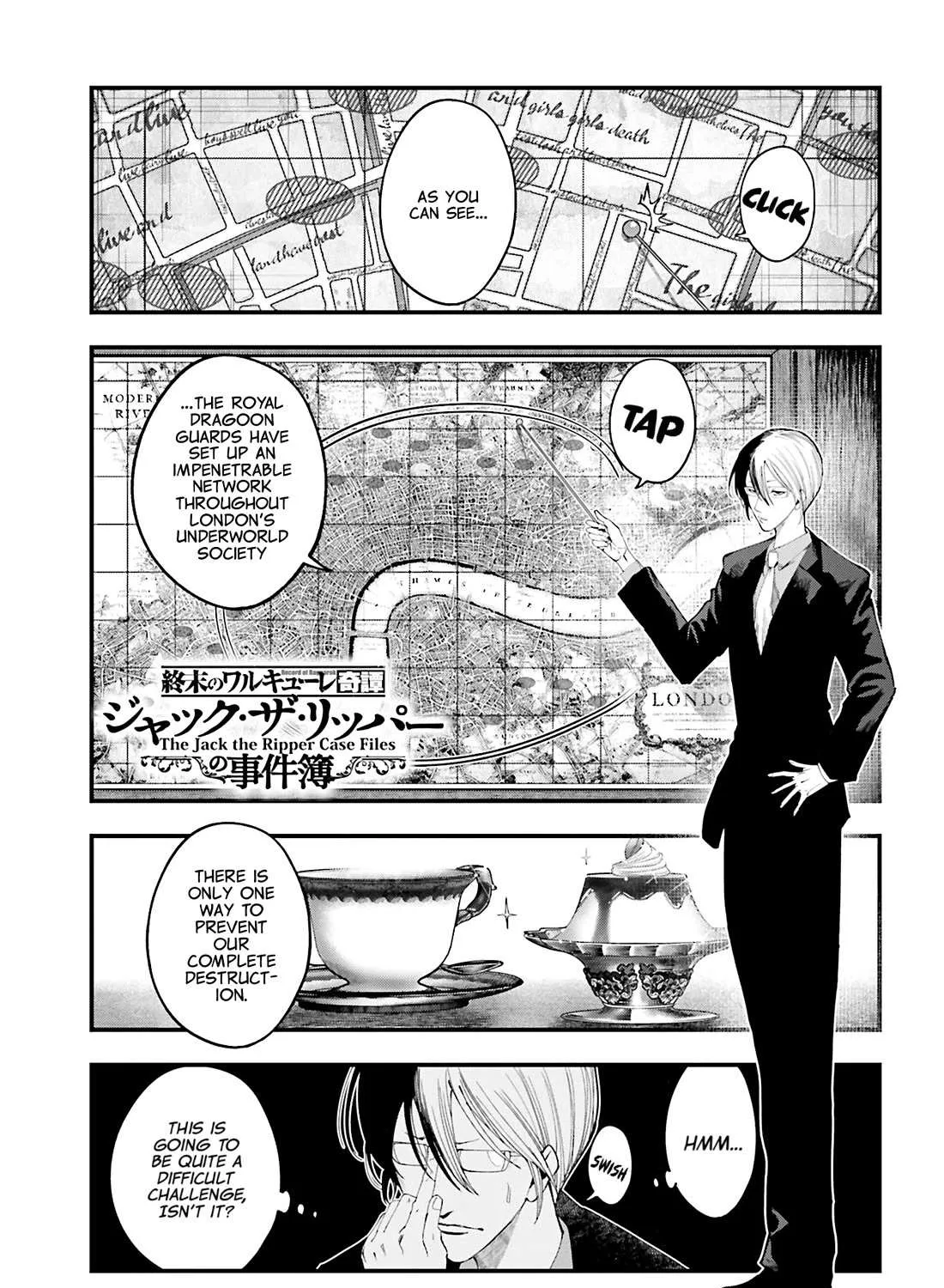Shuumatsu no Valkyrie Kitan – Jack the Ripper no Jikenbo Chapter 40 page 1 - 