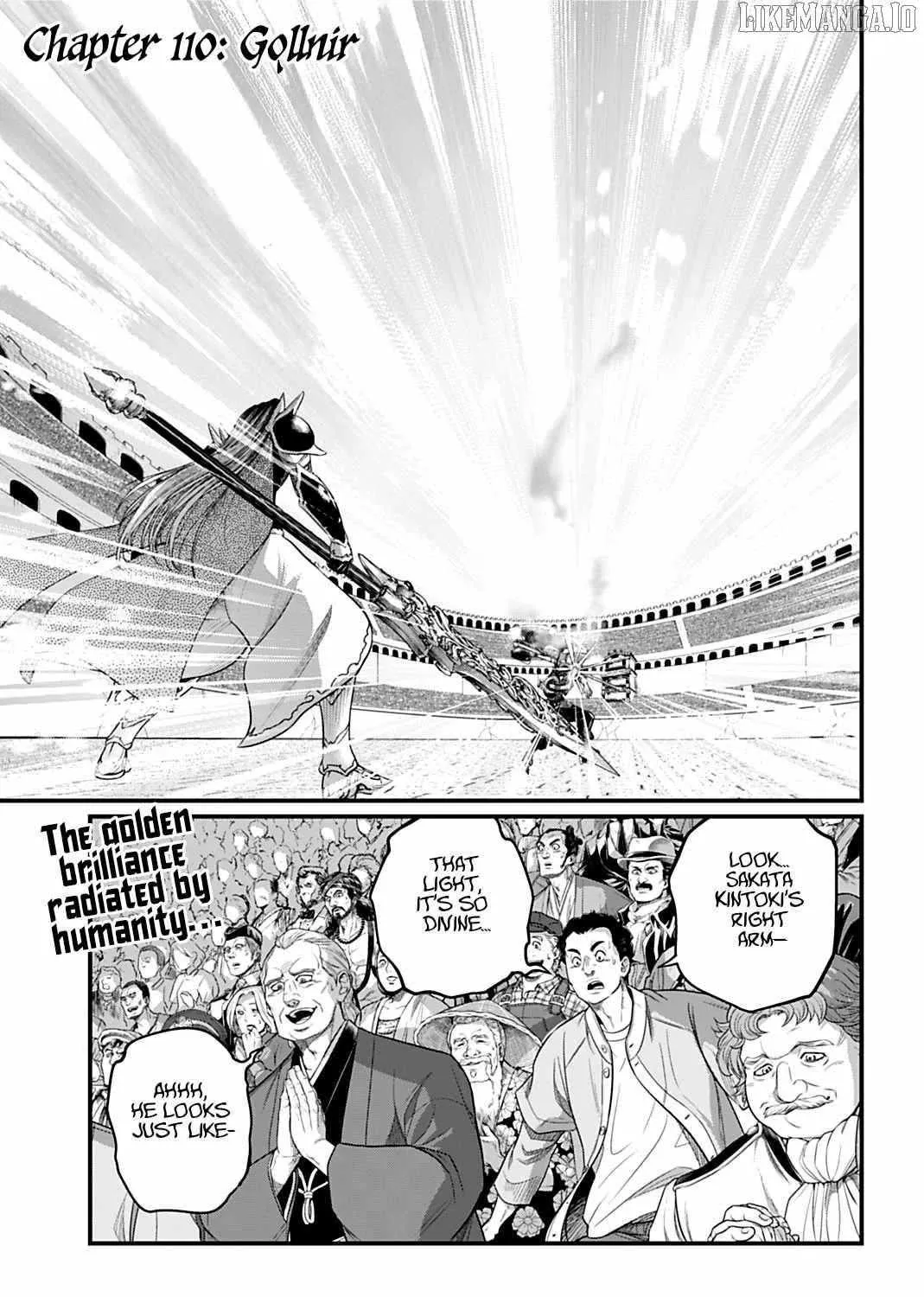 Shuumatsu no Valkyrie Chapter 110 page 1 - 