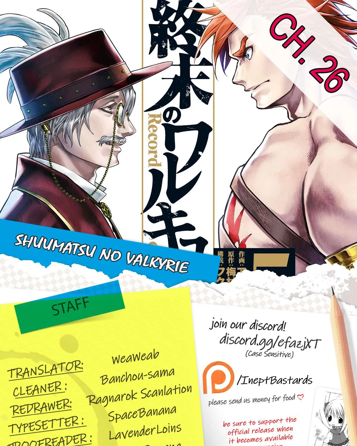 Shuumatsu no Valkyrie Chapter 26 page 1 - 