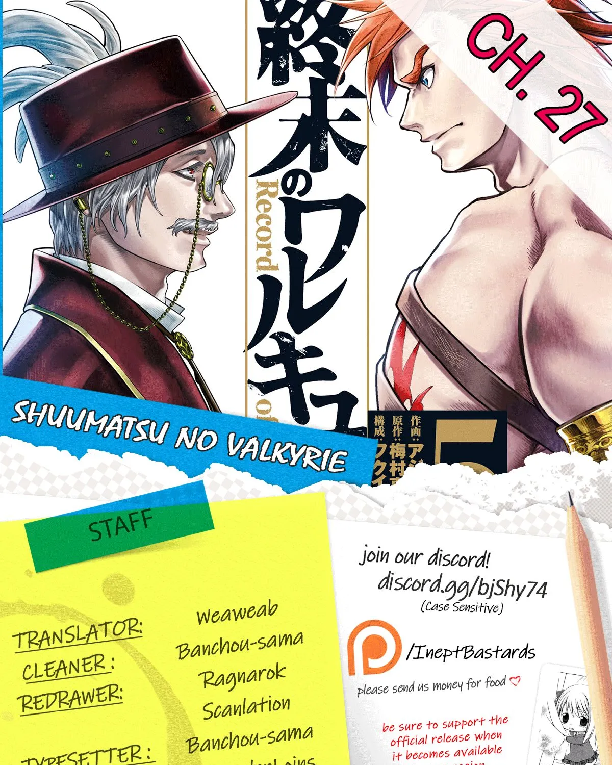 Shuumatsu no Valkyrie Chapter 27 page 1 - 