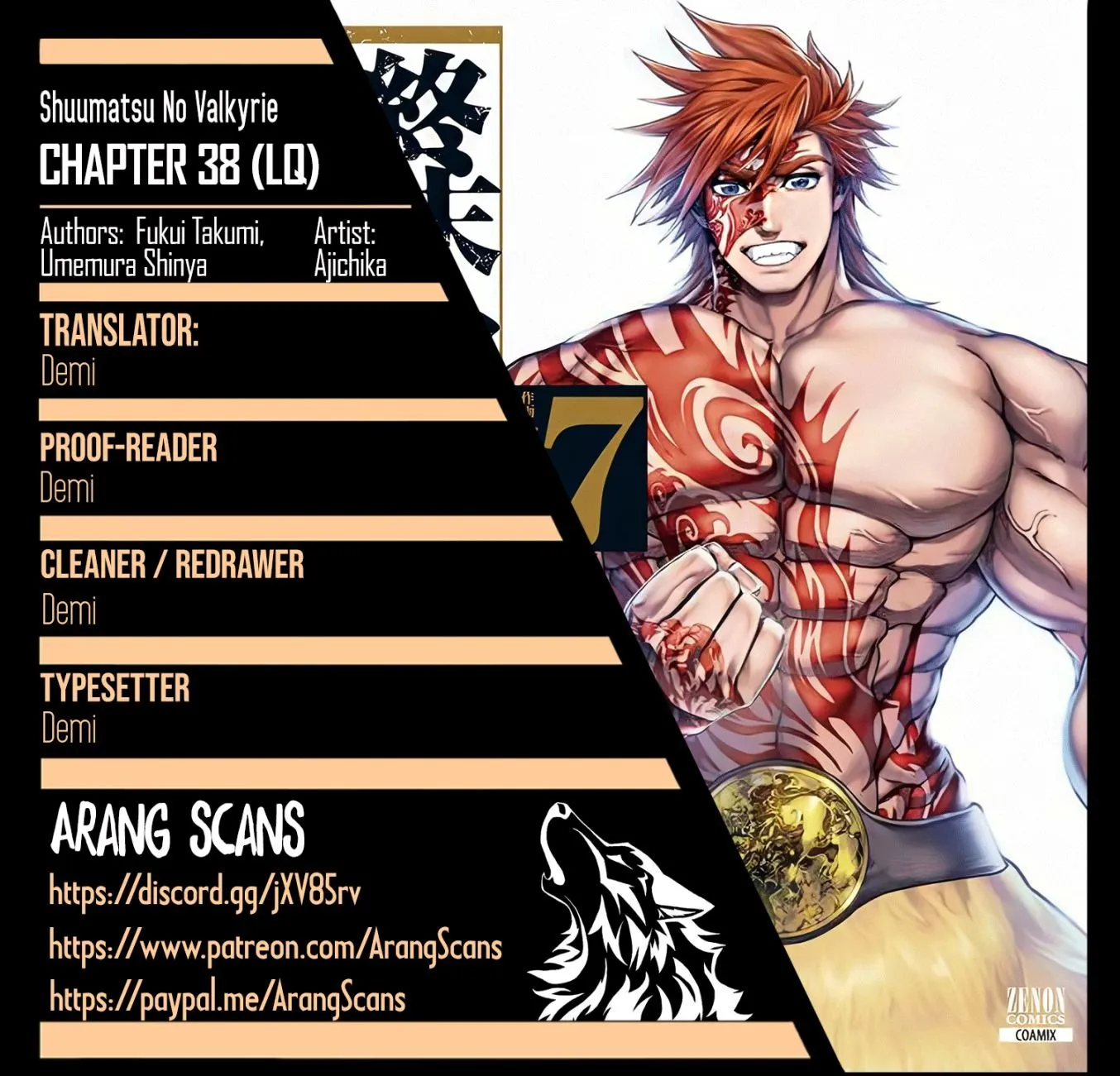 Shuumatsu no Valkyrie Chapter 38 page 1 - 
