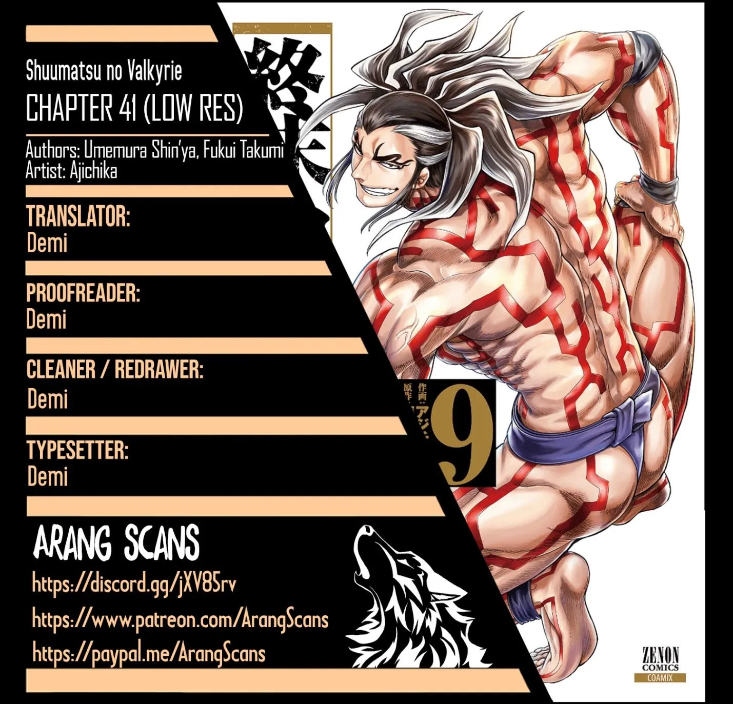 Shuumatsu no Valkyrie Chapter 41 page 1 - 