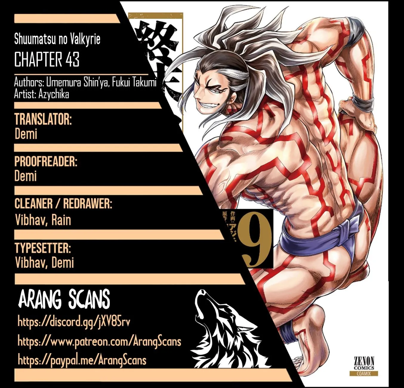 Shuumatsu no Valkyrie Chapter 43 page 1 - 