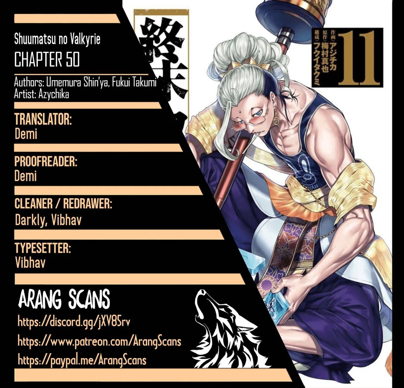 Shuumatsu no Valkyrie Chapter 50 page 1 - 