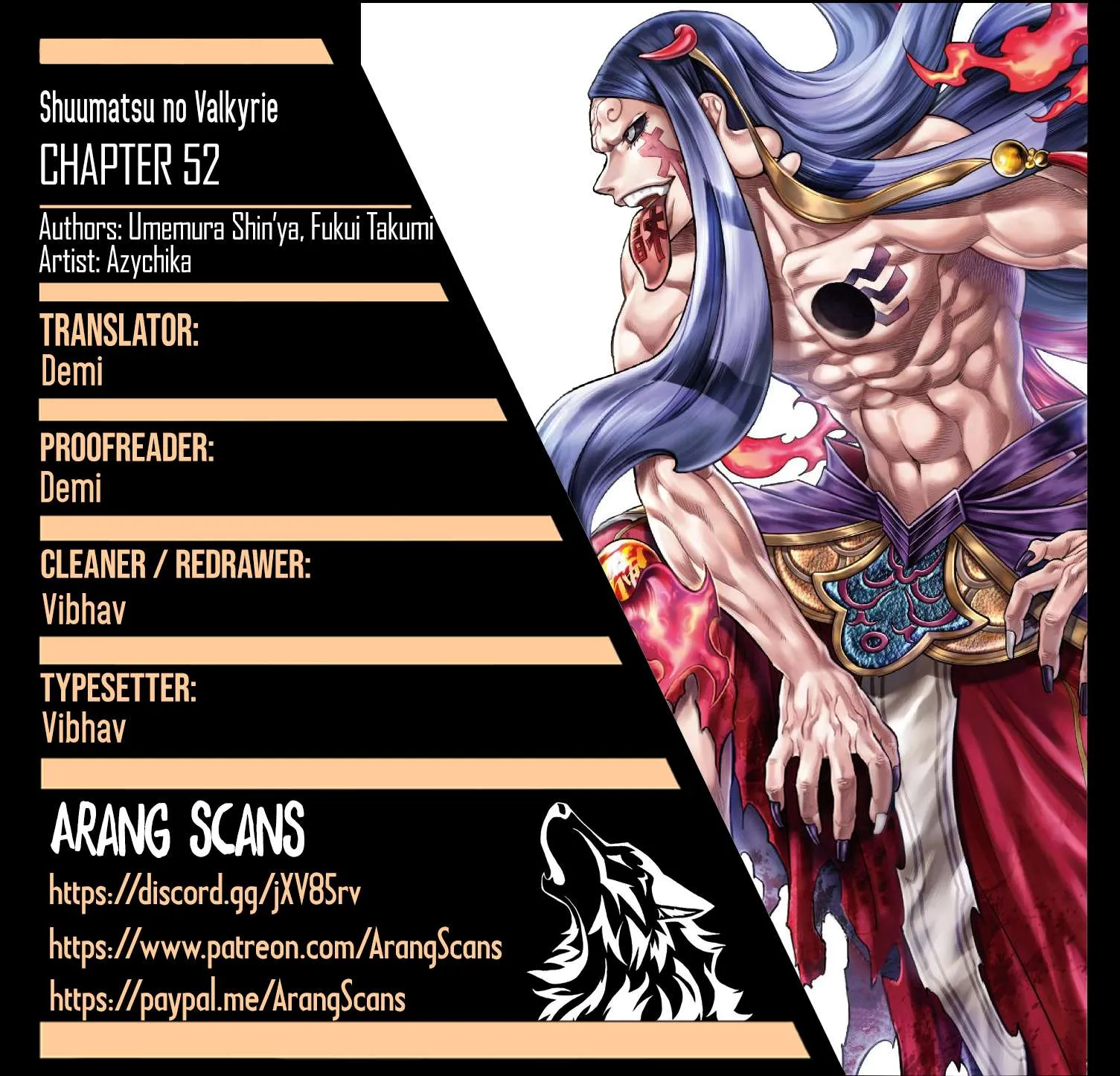 Shuumatsu no Valkyrie Chapter 52 page 1 - 