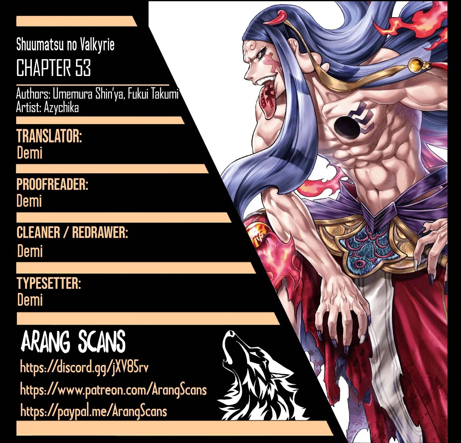 Shuumatsu no Valkyrie Chapter 53 page 1 - 
