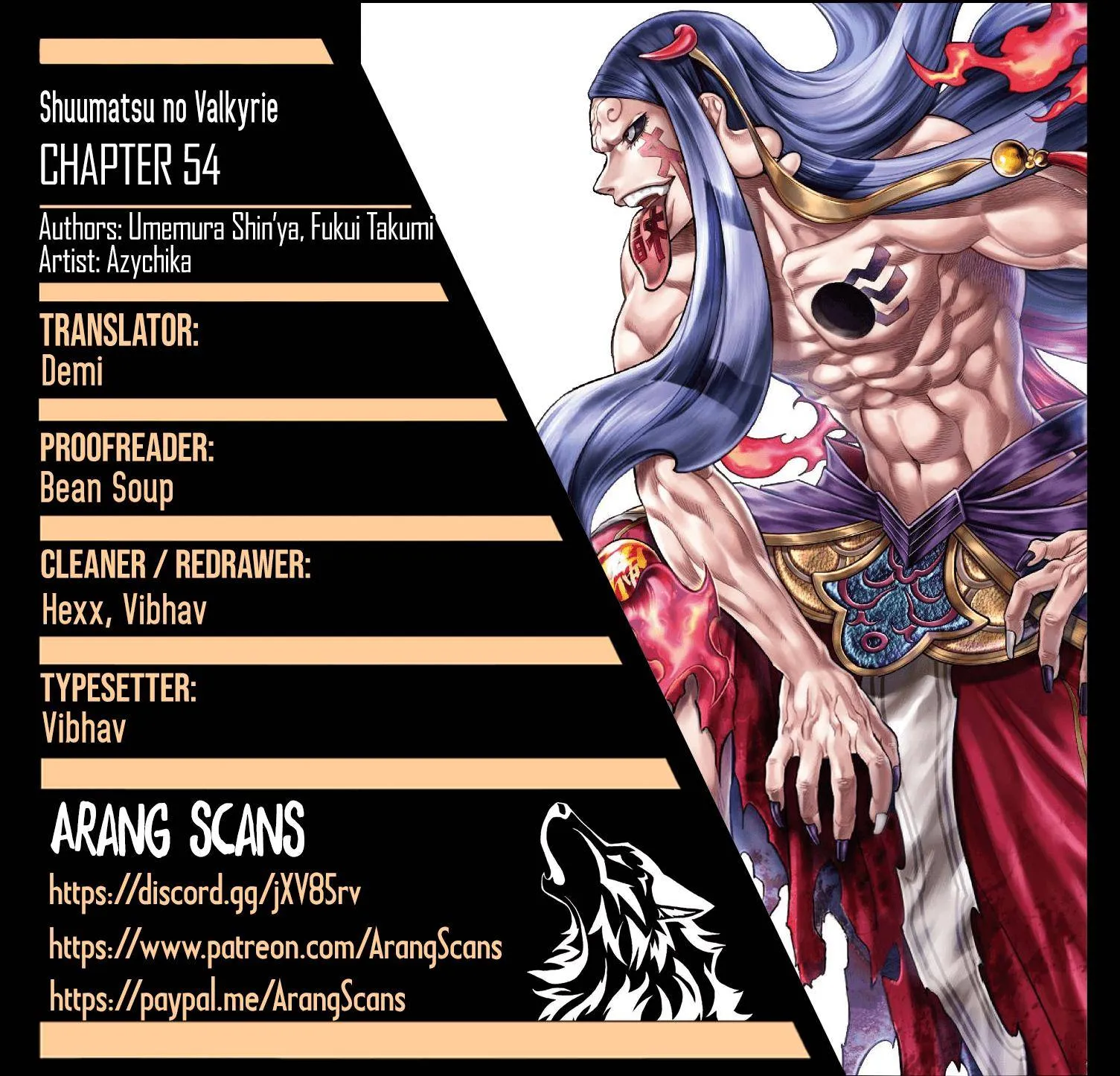 Shuumatsu no Valkyrie Chapter 54 page 1 - 