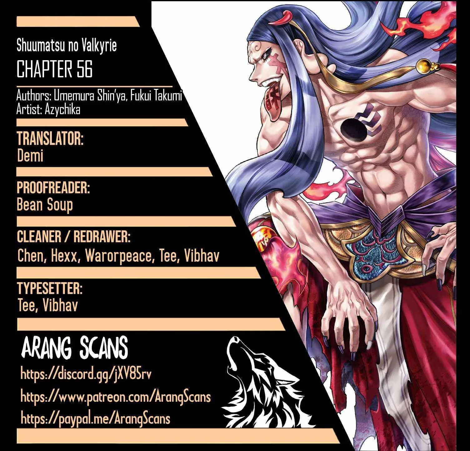 Shuumatsu no Valkyrie Chapter 56 page 1 - 
