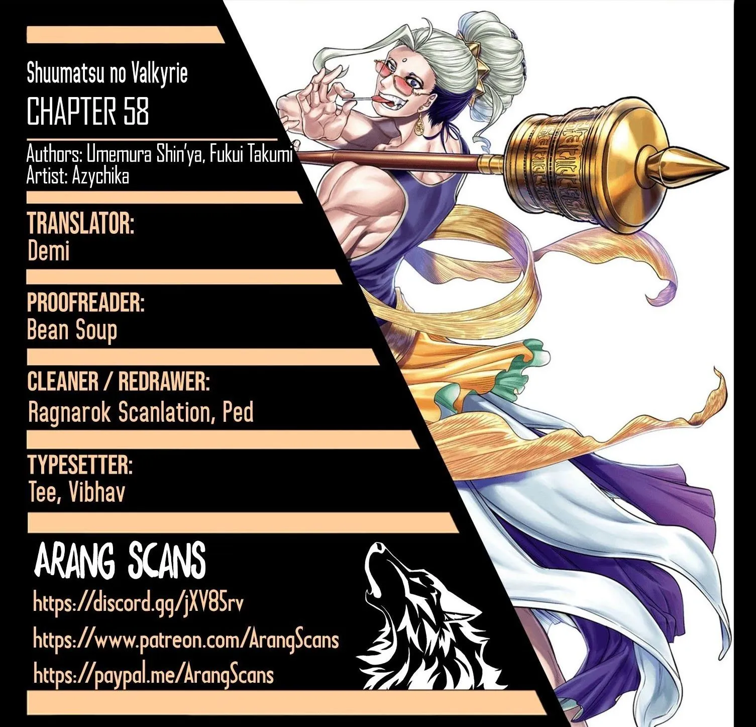 Shuumatsu no Valkyrie Chapter 58 page 1 - 