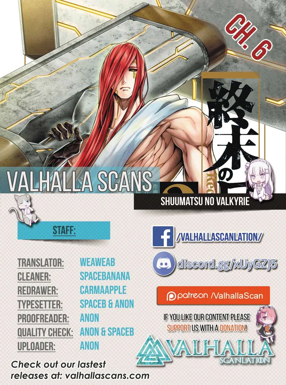 Shuumatsu no Valkyrie Chapter 6 page 1 - 