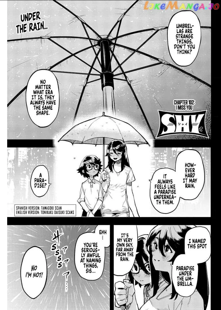 Shy  Manga Chapter 102 page 1 - 