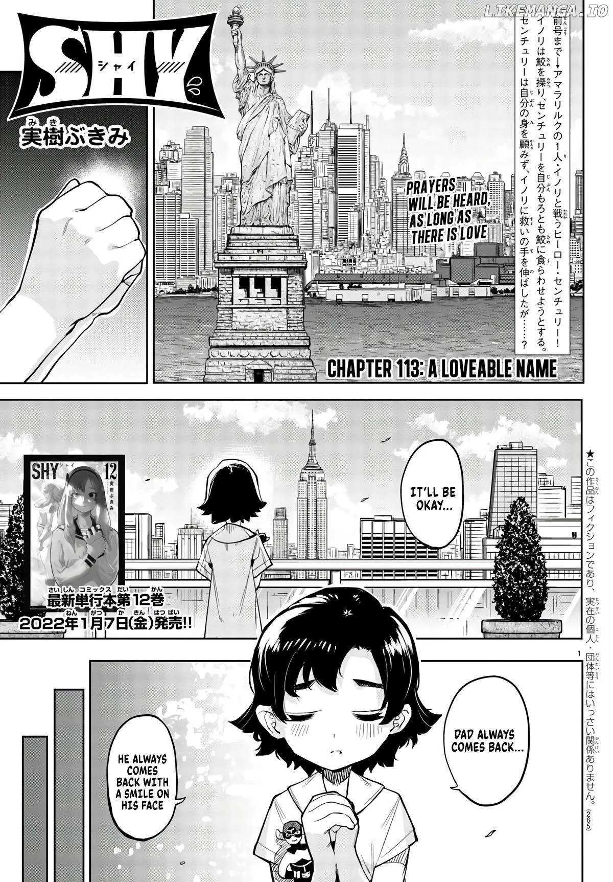 Shy  Manga Chapter 113 page 1 - 
