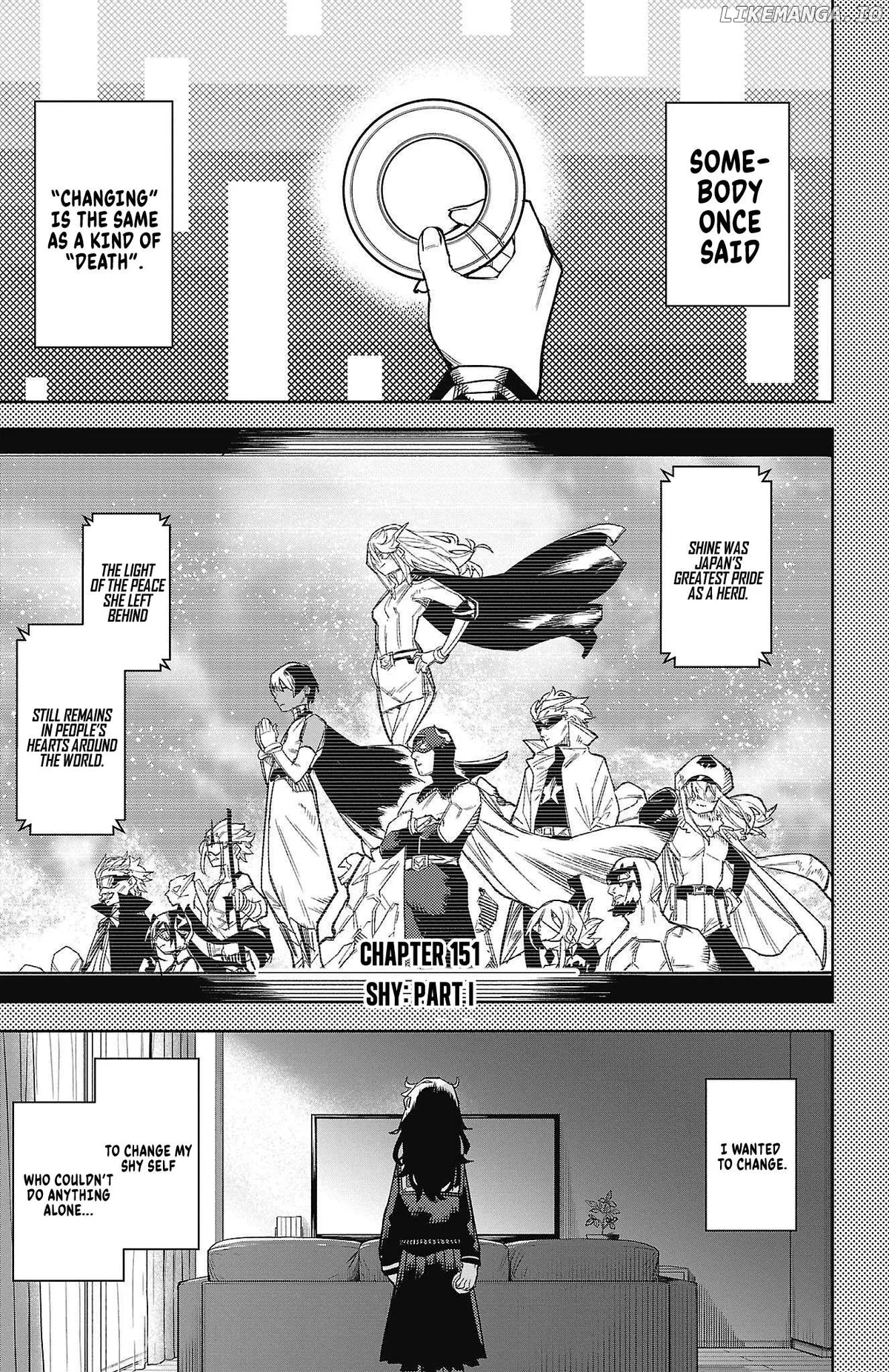 Shy  Manga Chapter 151 page 1 - 
