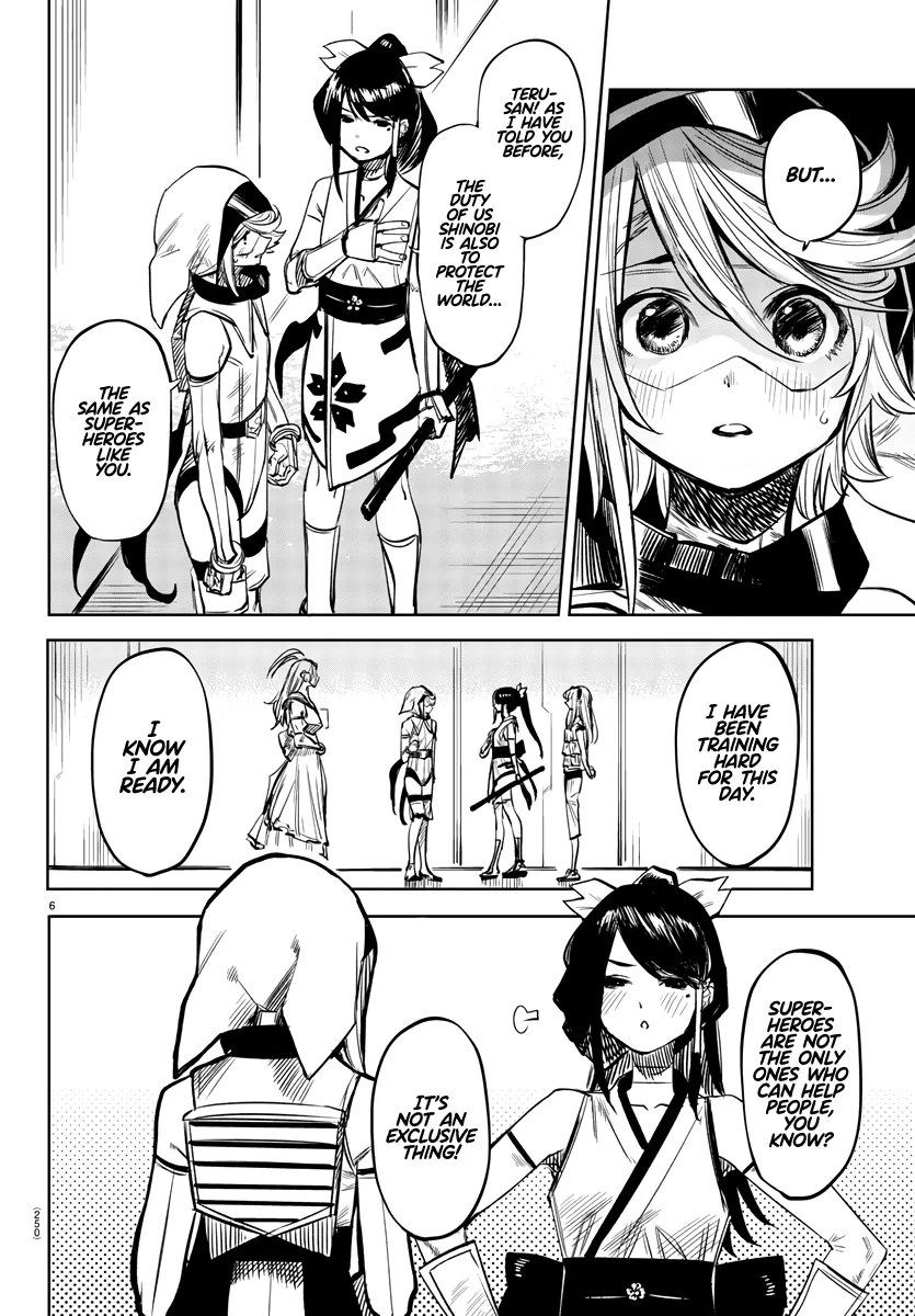 Shy  Manga Chapter 40 page 6 - 