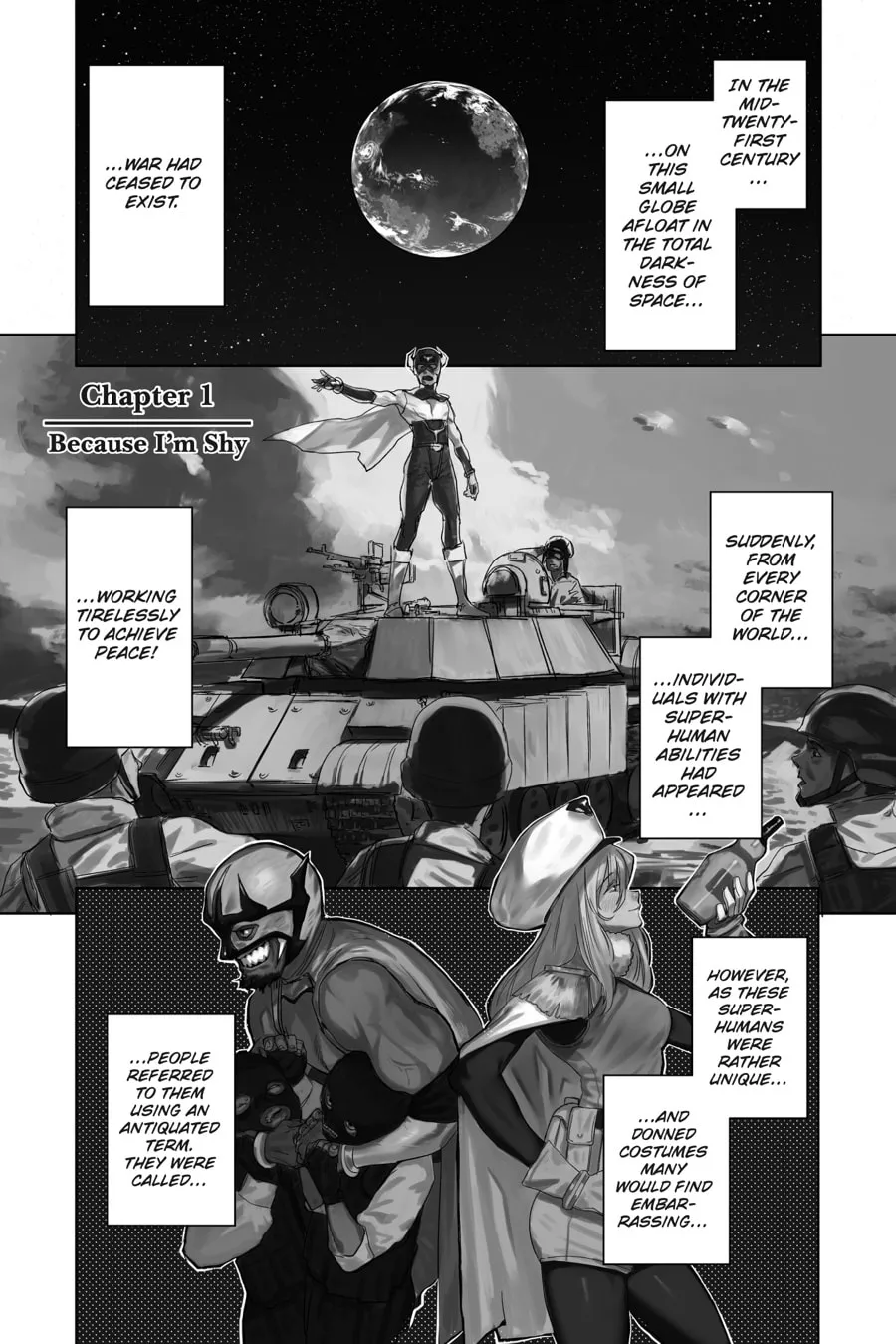 Shy Chapter 1 page 1 - 