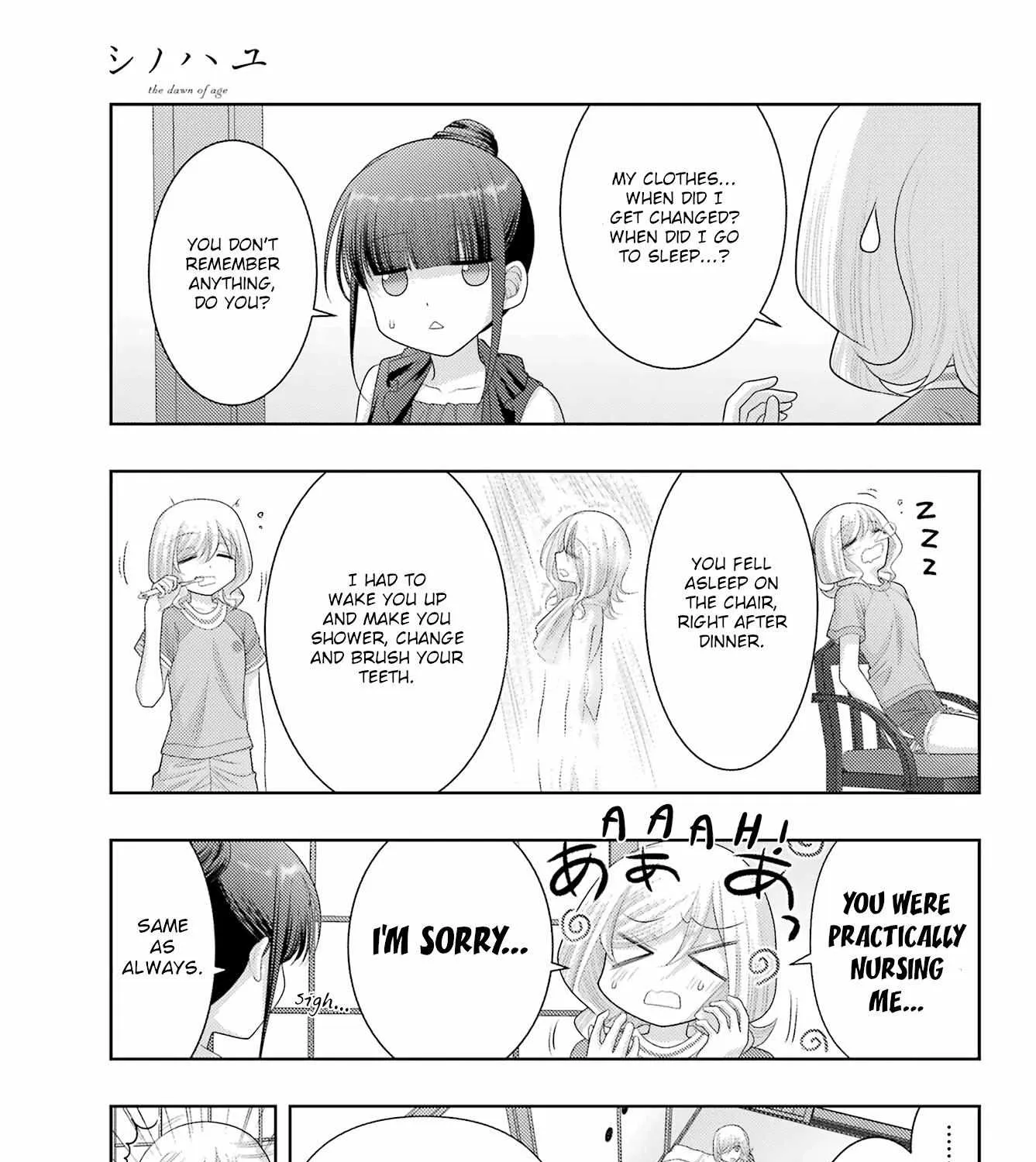 Side Story of - Saki - Shinohayu the Dawn of Age Chapter 103 page 9 - 