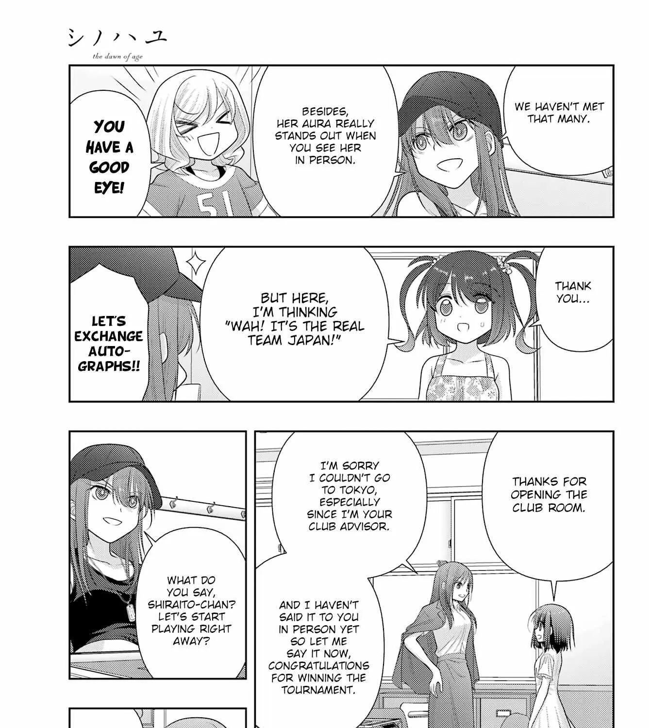 Side Story of - Saki - Shinohayu the Dawn of Age Chapter 104 page 14 - 