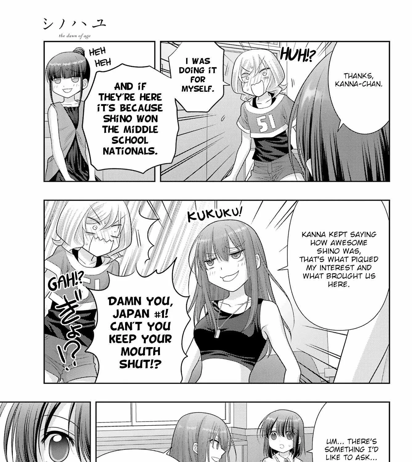 Side Story of - Saki - Shinohayu the Dawn of Age Chapter 104 page 22 - 