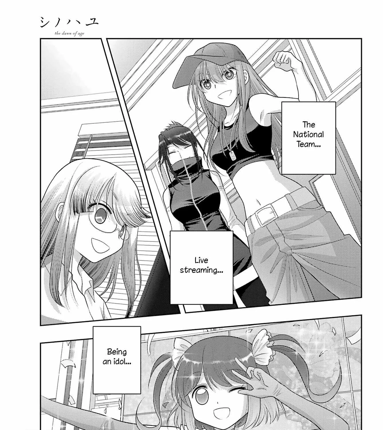 Side Story of - Saki - Shinohayu the Dawn of Age Chapter 108 page 38 - 