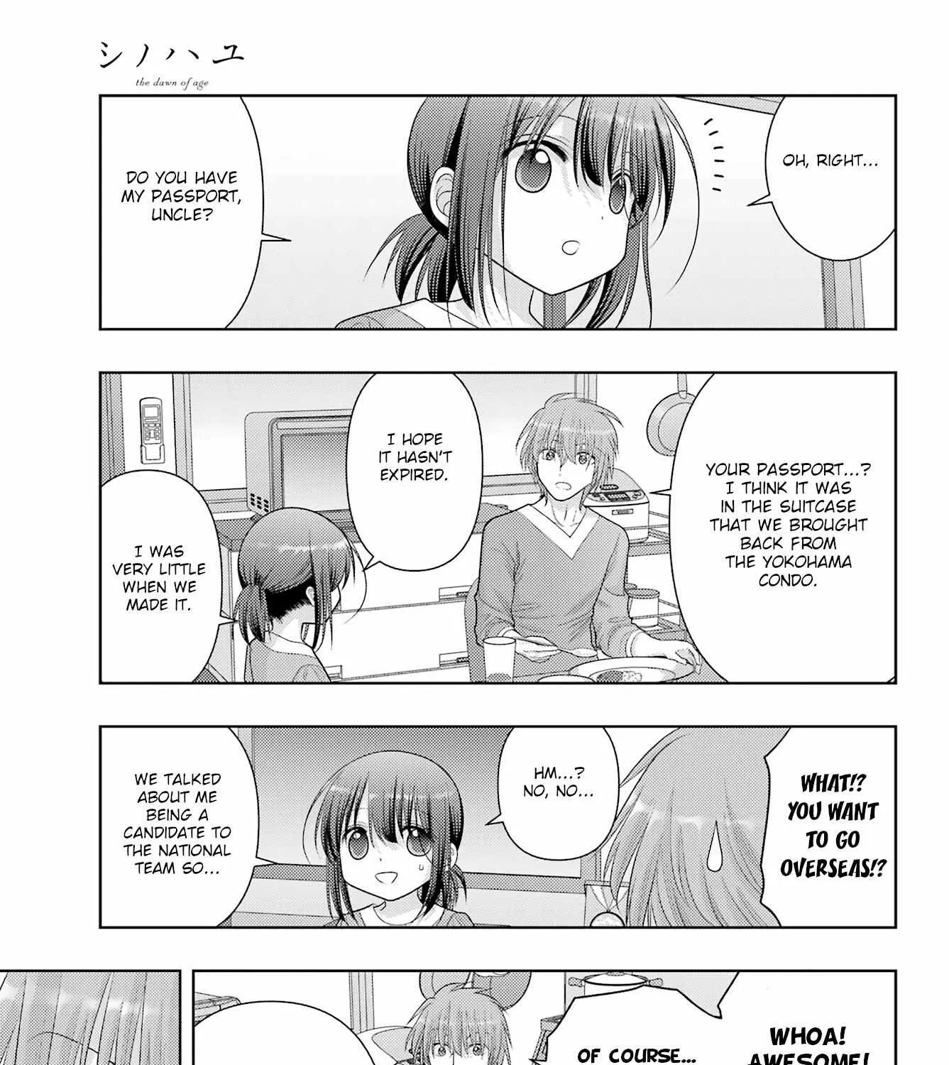 Side Story of - Saki - Shinohayu the Dawn of Age Chapter 108 page 58 - 