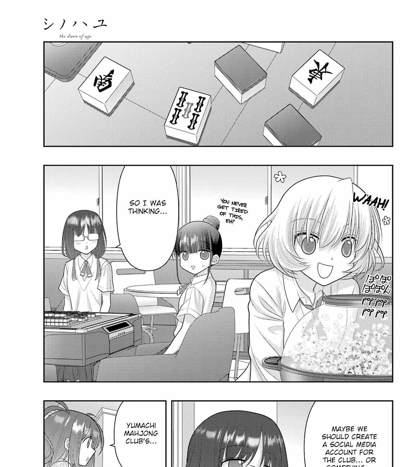 Side Story of - Saki - Shinohayu the Dawn of Age Chapter 110 page 21 - 