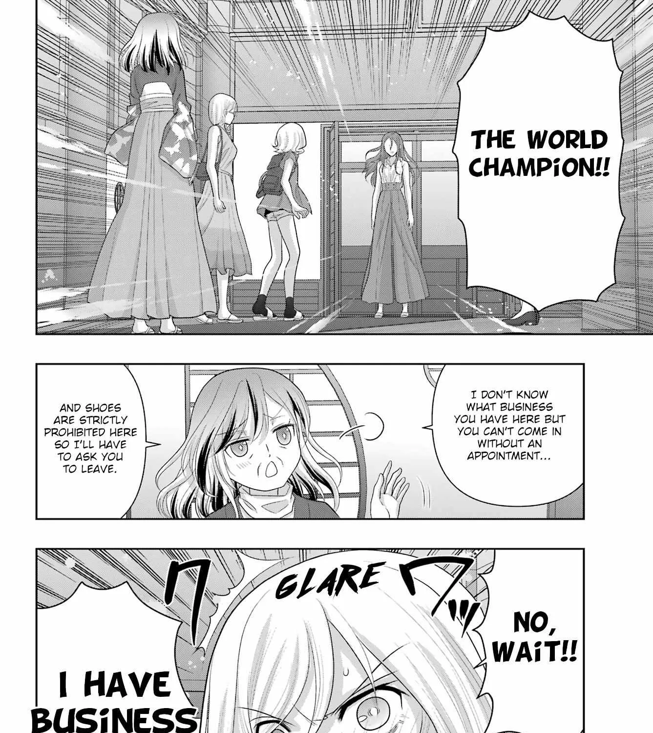 Side Story of - Saki - Shinohayu the Dawn of Age Chapter 110 page 56 - 