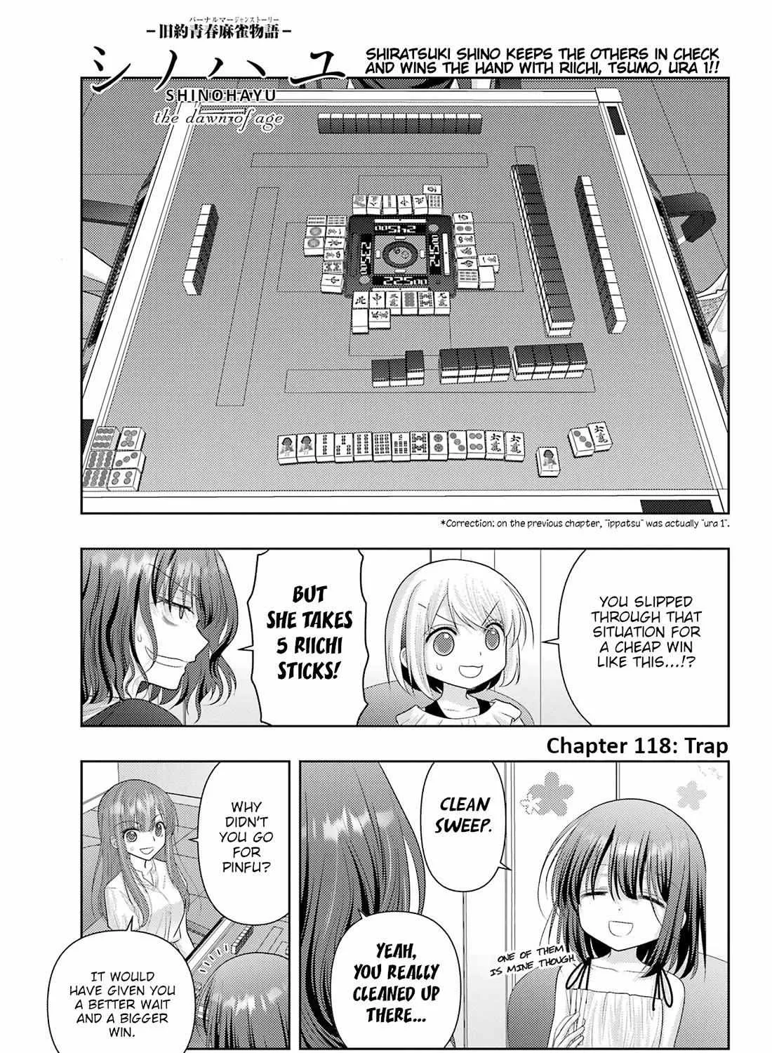 Side Story of - Saki - Shinohayu the Dawn of Age Chapter 118 page 2 - 