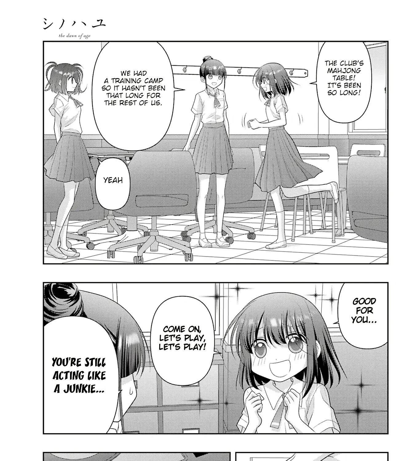 Side Story of - Saki - Shinohayu the Dawn of Age Chapter 119 page 26 - 