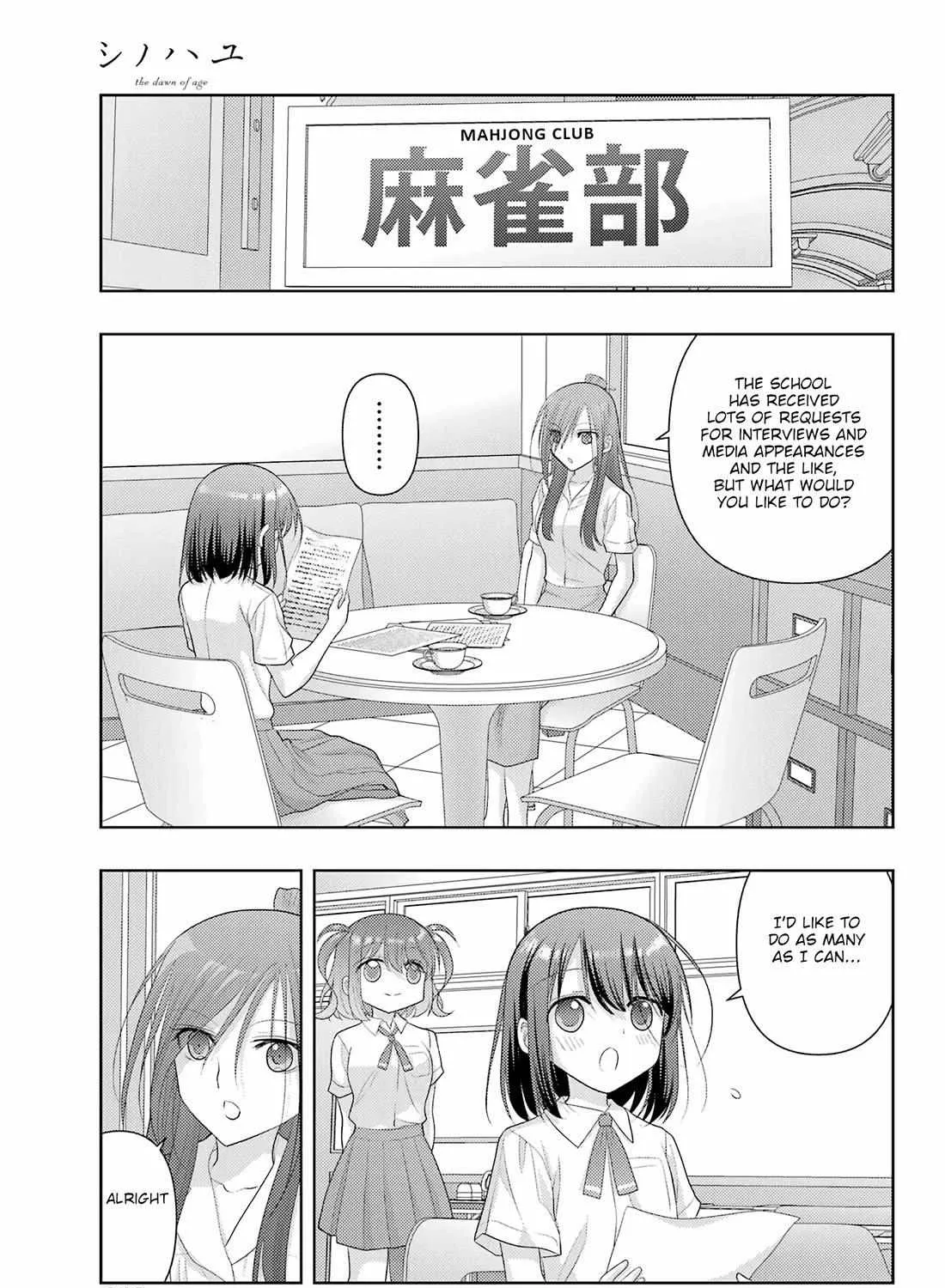 Side Story of - Saki - Shinohayu the Dawn of Age Chapter 120 page 34 - 