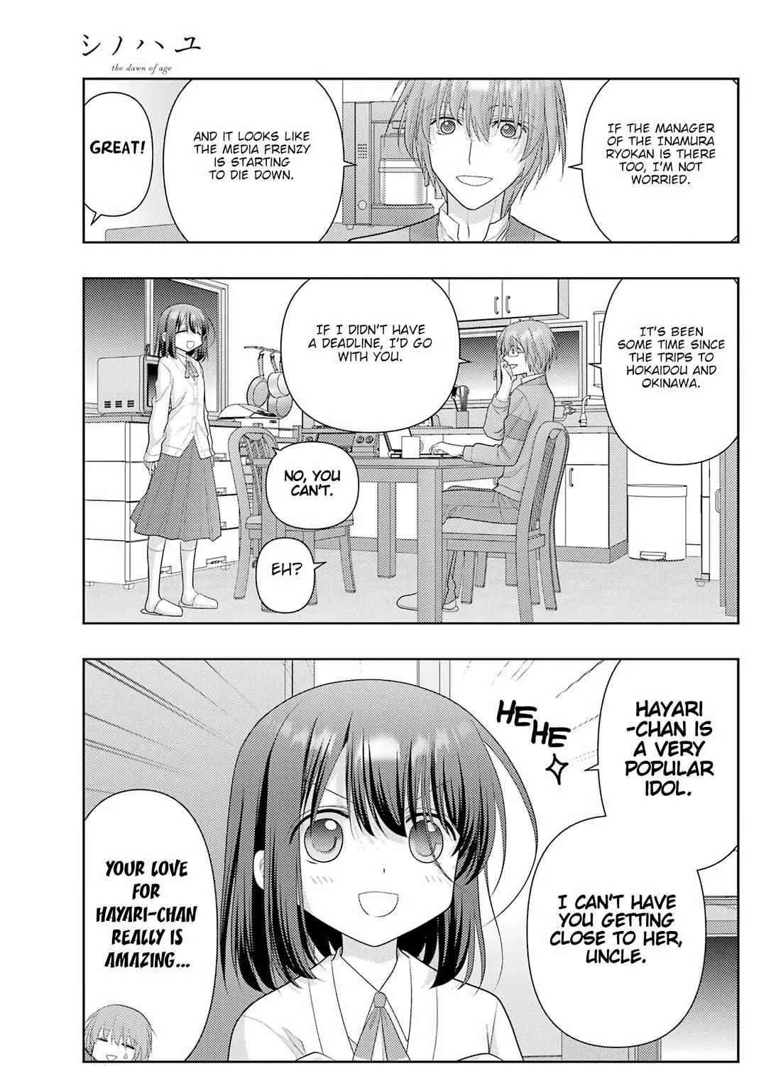 Side Story of - Saki - Shinohayu the Dawn of Age Chapter 121 page 6 - 