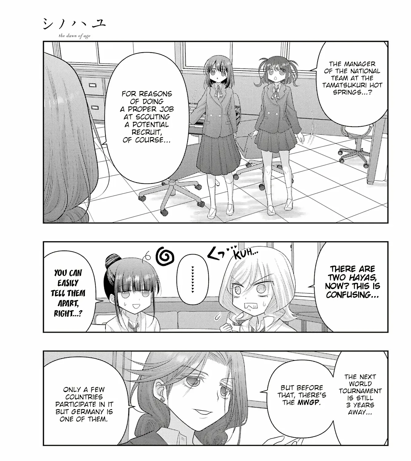 Side Story of - Saki - Shinohayu the Dawn of Age Chapter 124 page 21 - 