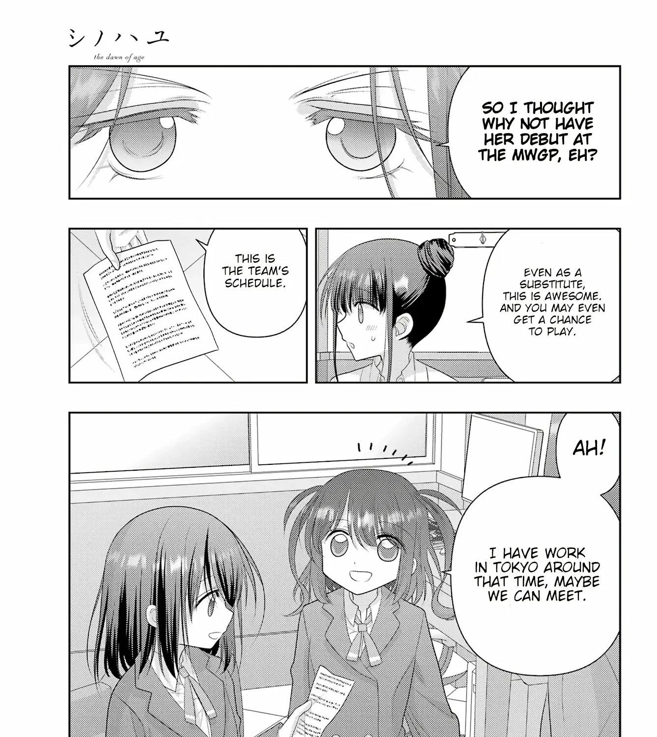 Side Story of - Saki - Shinohayu the Dawn of Age Chapter 124 page 25 - 