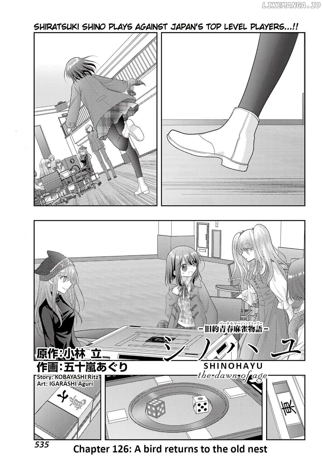 Side Story of - Saki - Shinohayu the Dawn of Age Chapter 126 page 2 - 