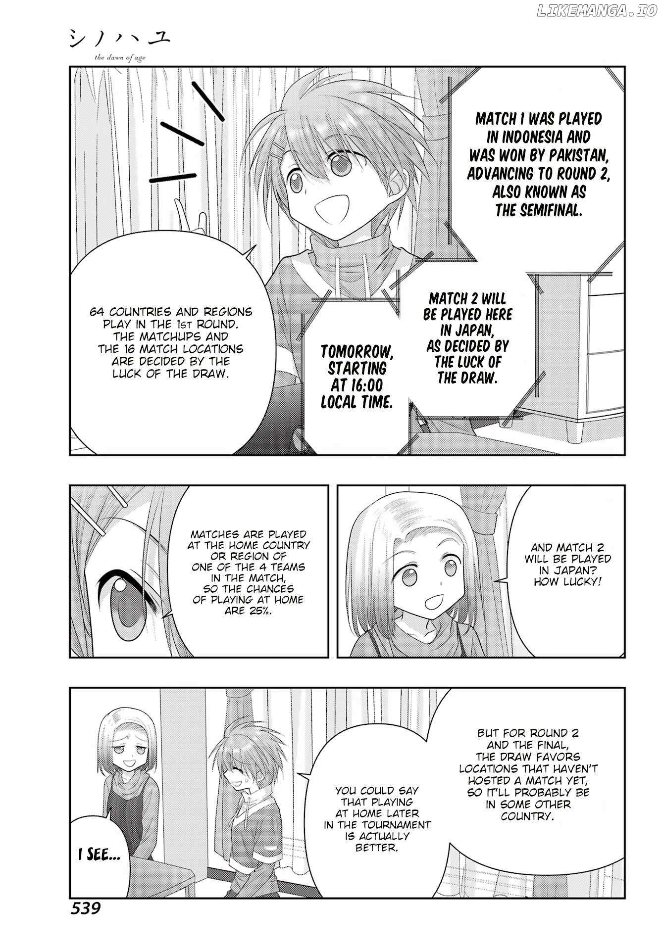 Side Story of - Saki - Shinohayu the Dawn of Age Chapter 126 page 6 - 