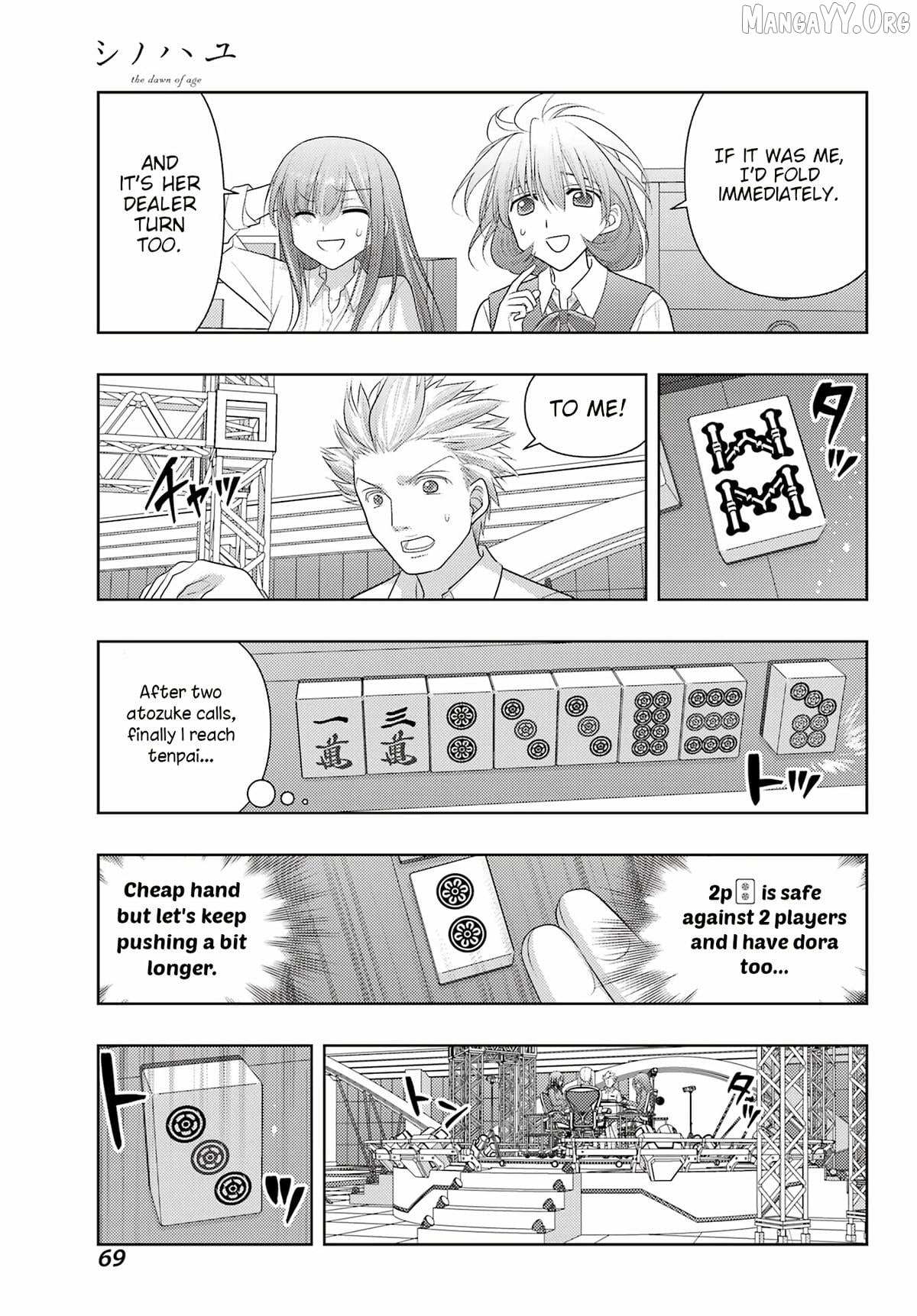 Side Story of - Saki - Shinohayu the Dawn of Age Chapter 133 page 10 - 