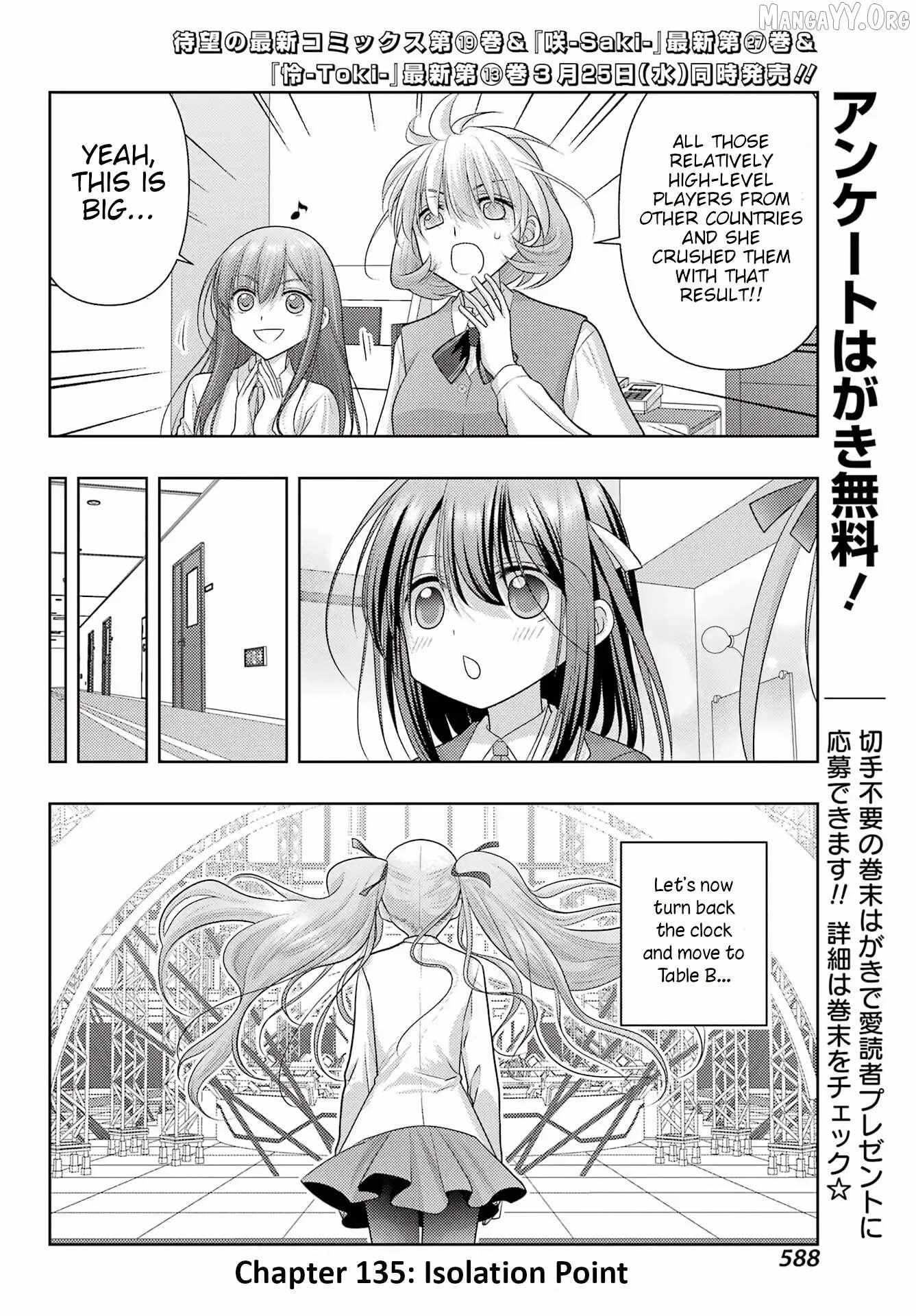 Side Story of - Saki - Shinohayu the Dawn of Age Chapter 135 page 2 - 