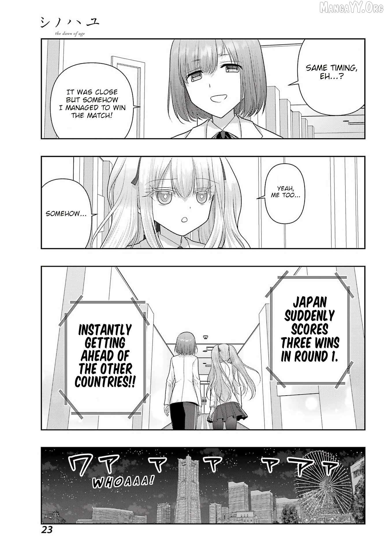 Side Story of - Saki - Shinohayu the Dawn of Age Chapter 136 page 13 - 