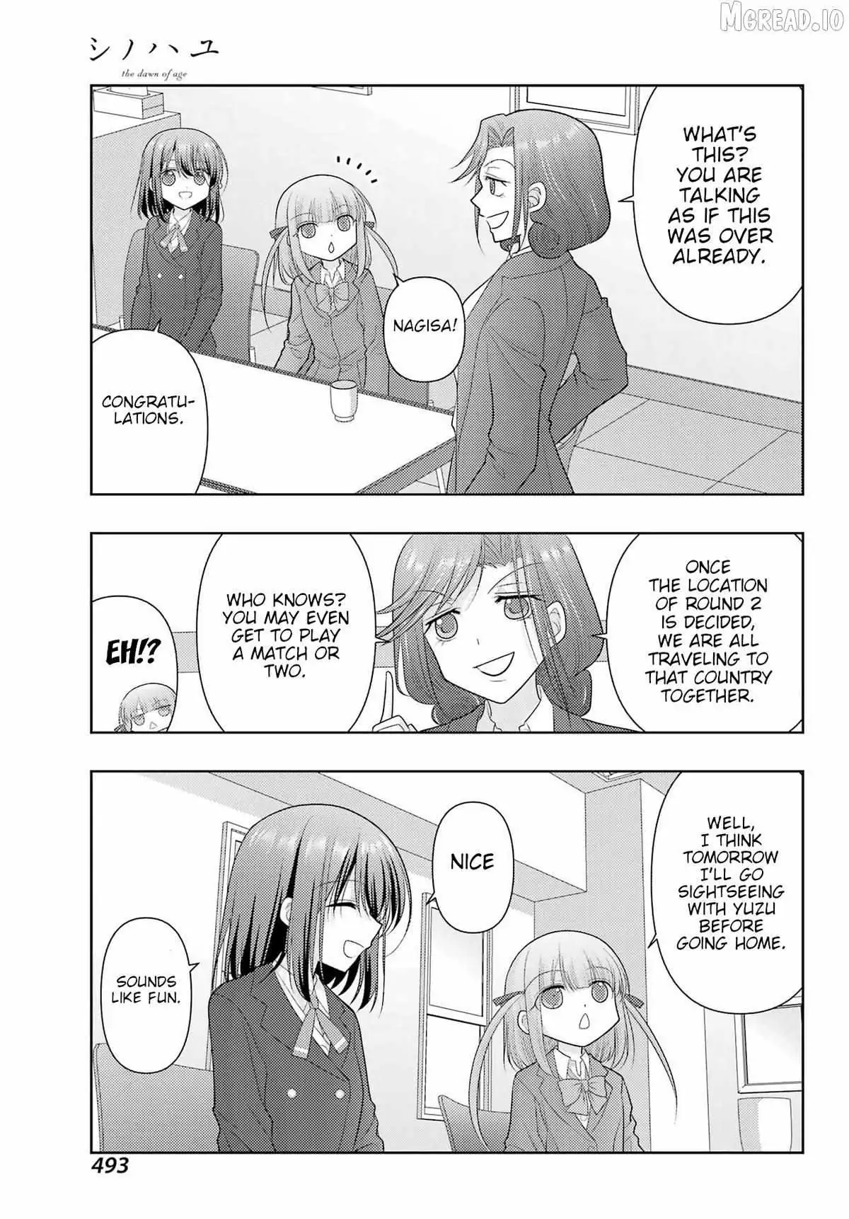 Side Story of - Saki - Shinohayu the Dawn of Age Chapter 137 page 11 - 