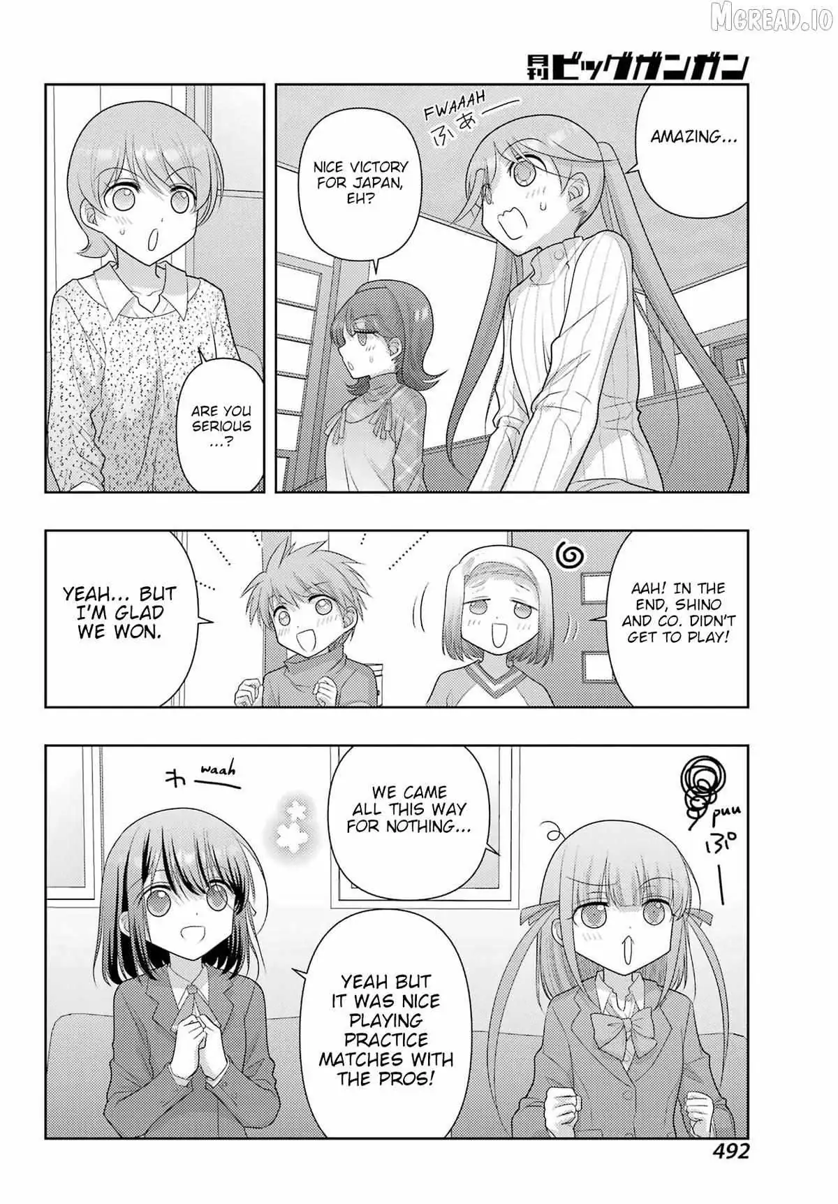 Side Story of - Saki - Shinohayu the Dawn of Age Chapter 137 page 10 - 