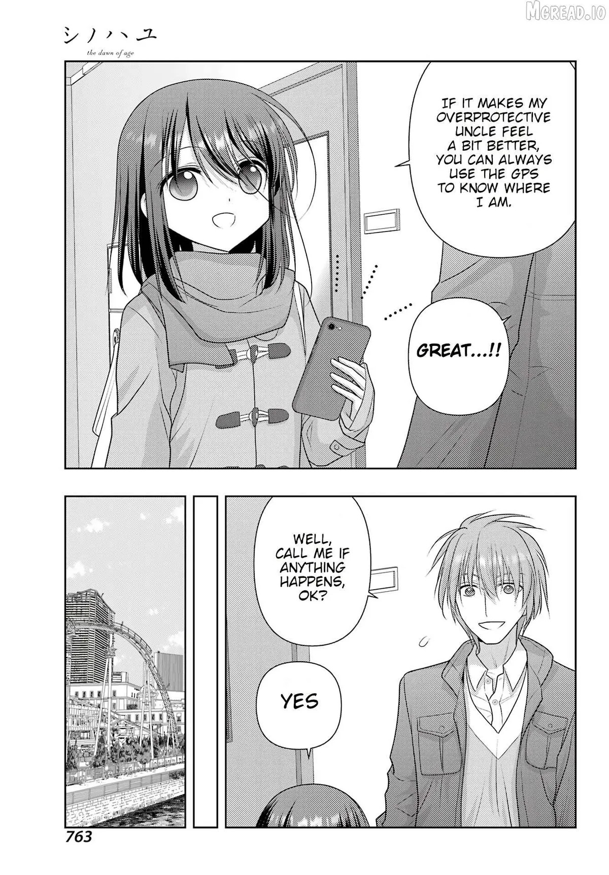 Side Story of - Saki - Shinohayu the Dawn of Age Chapter 138 page 3 - 