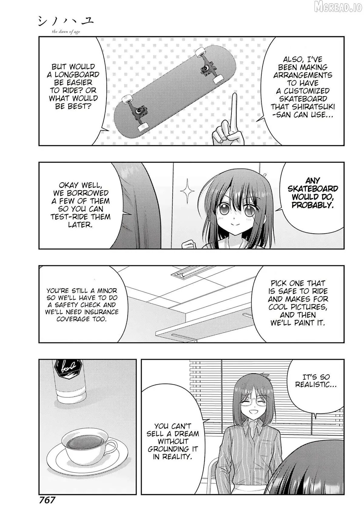 Side Story of - Saki - Shinohayu the Dawn of Age Chapter 138 page 7 - 