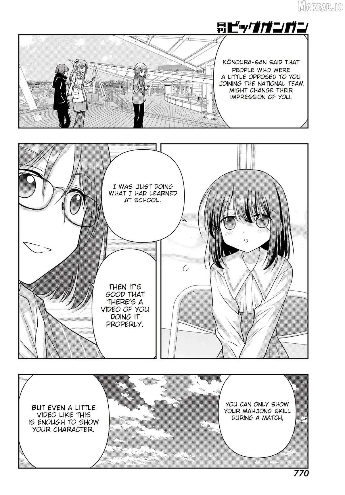 Side Story of - Saki - Shinohayu the Dawn of Age Chapter 138 page 10 - 