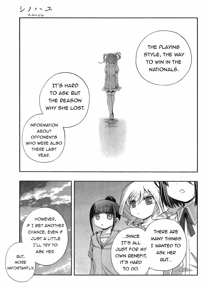 Side Story of - Saki - Shinohayu the Dawn of Age Chapter 17.1 page 35 - 
