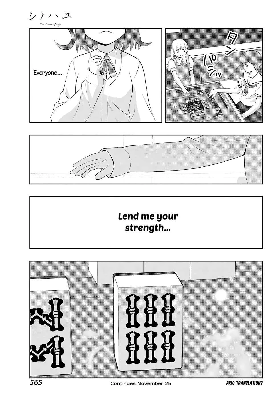 Side Story of - Saki - Shinohayu the Dawn of Age Chapter 50 page 24 - 